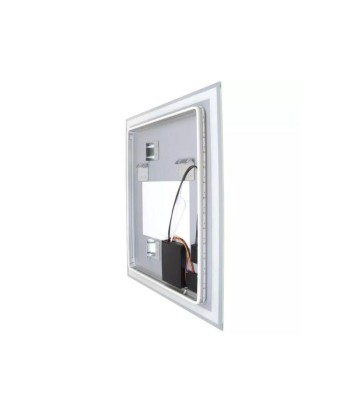 Miroir de salle de bain Hercule avec éclairage LED frontal et décoratif 60x80cm Livraison rapide