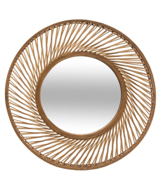 Miroir Rond en Bambou 72 cm Venez découvrir notre 