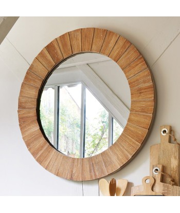 Miroir Rond en Bois 83cm prix pour 