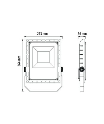 Projecteur LED pour Stade 100W IP65 destockage