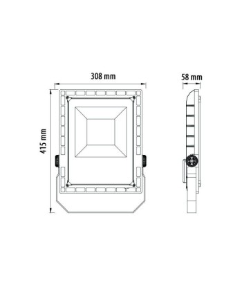 Projecteur LED pour Stade 150W IP65 outlet