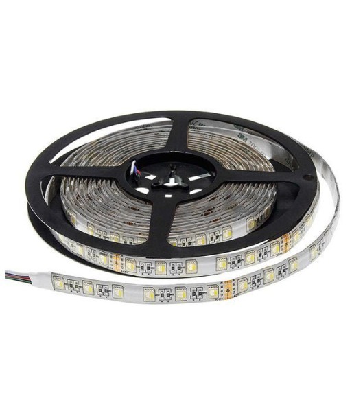 Ruban LED RGBWW et RGBWH Étanche 24V 5M 5050 IP54 60LED/m en stock