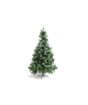 Sapin Artificiel 180cm luxe 660 têtes avec Pins et Fruits Rouges en ligne des produits 