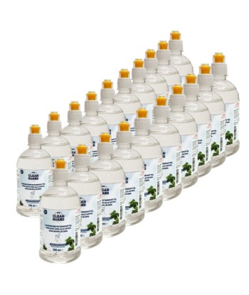 Solution hydroalcoolique 500ml (Pack de 20) pour les mains Toutes les collections ici