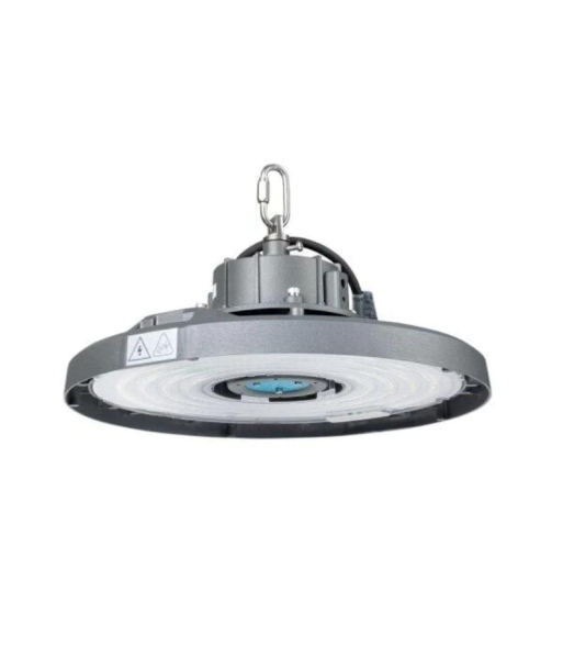 Suspension Industrielle HighBay UFO Haut Rendement 100W 180lm/W IP65 Garantie 5 Ans le concept de la Pate a emporter 