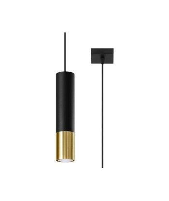 Suspension Lampe Noire pour Ampoule GU10 offre 