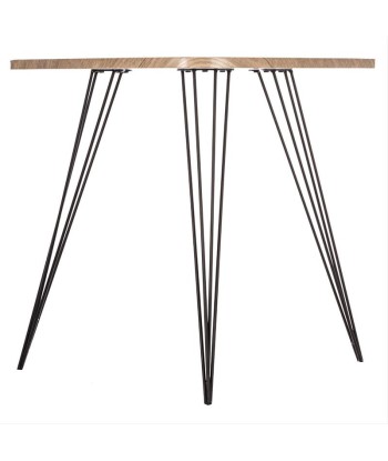 Table d'Appoint Triangulaire Effet Bois 69x54x60 cm hantent personnes