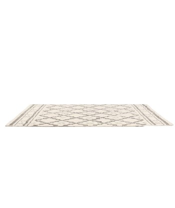 Tapis Berbère 120 x 70 cm en Coton Beige en stock