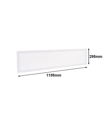 Panneau LED 120x30 Slim 36W BLANC (Pack de 6) de la marque