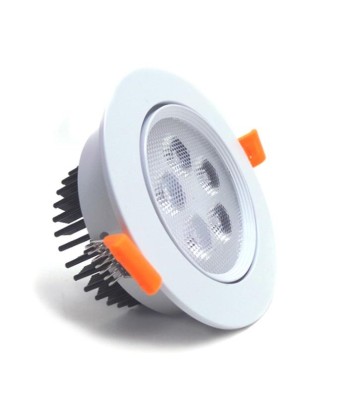 Spot LED Encastrable 5W 80° Orientable Rond basket pas cher