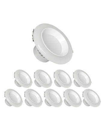 Downlight LED encastrable Dimmable 120° (Pack) 2023