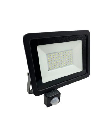 Projecteur LED 50W Detecteur de Mouvement Crepusculaire Extra Plat IP65 soldes