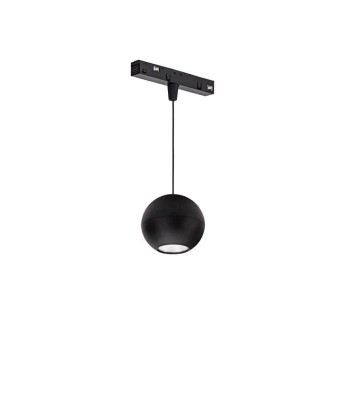 Luminaire Suspendu Rond pour Rail Magnétique 48V 10W Noir 50% de réduction en Octobre 2024