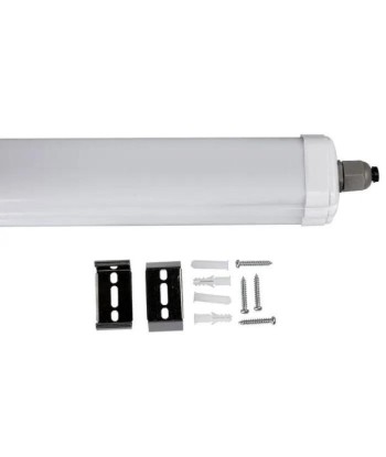 Réglette LED étanche 120cm 36W IP65 120lm/W Interconnectable Pour