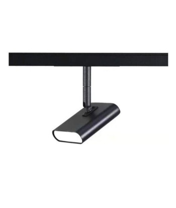 Spot LED sur Rail Magnétique Rectangulaire 48V 5W Orientable NOIR Paris Déstockage Promo