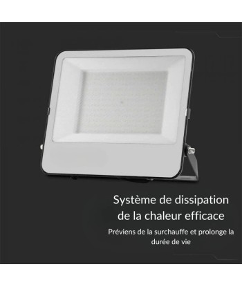 Projecteur LED Gris 200W 185lm/W le concept de la Pate a emporter 