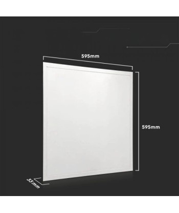 Panneau LED 60x60 36W 120lm/W BLANC (Pack de 8) Garantie 5 Ans - No Flicker prix pour 