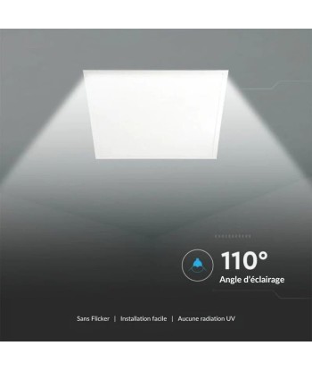 Panneau LED 60x60 36W 120lm/W BLANC (Pack de 8) Garantie 5 Ans - No Flicker prix pour 