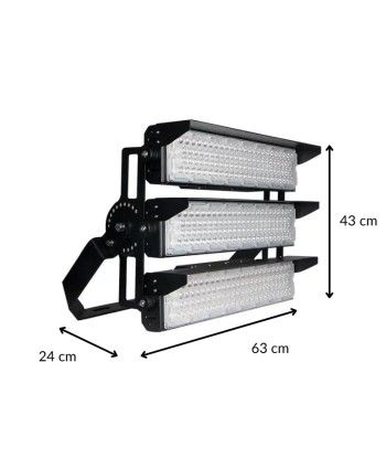 Projecteur LED Puissant Industriel 750W 170lm/W IP66 Noir Orientable prix pour 