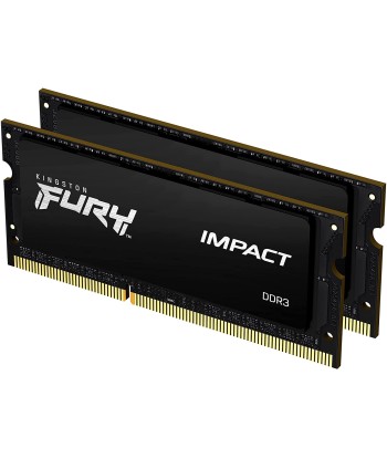 Kingston FURY Impact 16GB (2x8GB) 1866MHz DDR3 CL11 Mémoire d’ordinateur Portable Kit de 2 pas cheres