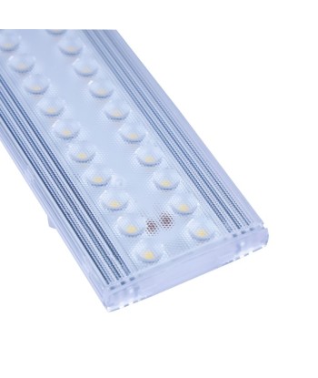 Linéaire LED sur rail triphasé 150cm 35/40/45/50W ajustable blanc de pas cher