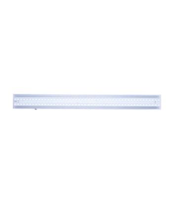 Linéaire LED sur rail triphasé 150cm 35/40/45/50W ajustable blanc de pas cher