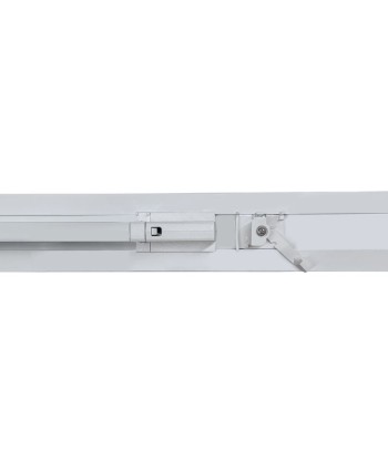 Linéaire LED sur rail triphasé 150cm 35/40/45/50W ajustable blanc de pas cher