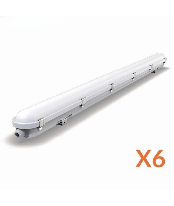 Réglette LED 120cm 22/28/34/40W ajustable étanche CCT ouvre sa boutique