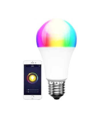 Ampoule LED Connectée Wifi E27 8.5W RGBW A60 est présent 