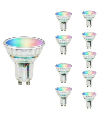 Ampoule LED Connectée Wifi GU10 4.5W RGBW meilleur choix