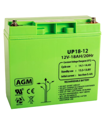 BATTERIE 12V 18AH AMP. de technologie