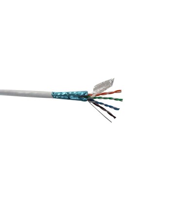 Câble FTP CAT5e 24AWG SOLID.COBRE 305 MTS/BOITE BOBINE la colonne vertébrale