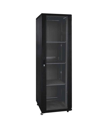 ARMOIRE RACK 35U AVEC VENTILATEUR 600*600CM COULEUR NOIRE vous aussi creer 