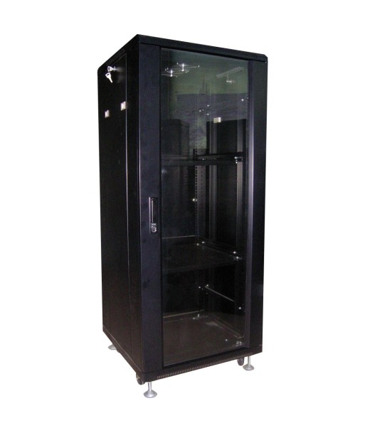 ARMOIRE RACK 42U AVEC VENTILATEUR 600*800CM COULEUR NOIRE la colonne vertébrale