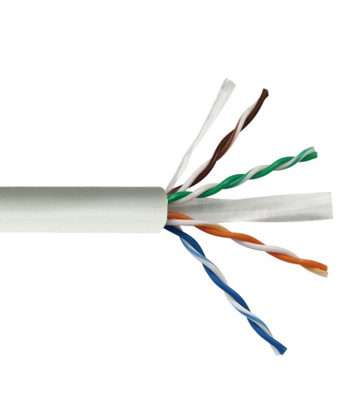 CABLE UTP CAT6 4X2X1/0.574CCA PVC 305M/BOITE JUSQU'A -70%! 