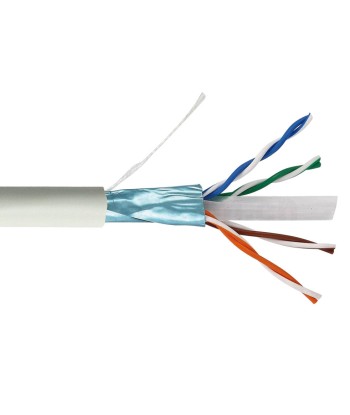 CABLE FTP CAT6 4X2X1/0.574 CCA 4P BLINDÉ 305M/BOITE de France