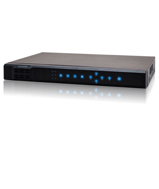 NVR UNIVIEW 4CH H264 1080P 4X POE 1U sur le site 