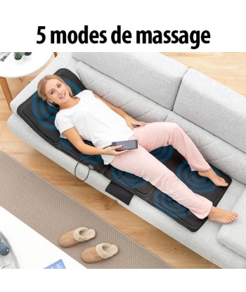 Tapis à 10 moteurs avec télécommande pour massage électrique confortable - Livraison Offerte de l' environnement