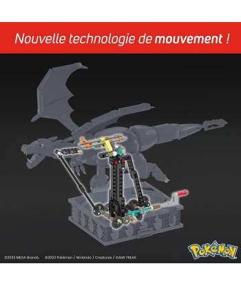 Pokémon Construction Figurine Articulée Authentique Dracaufeu En Mouvement 1663 Pièces 28cm 50-70% off 