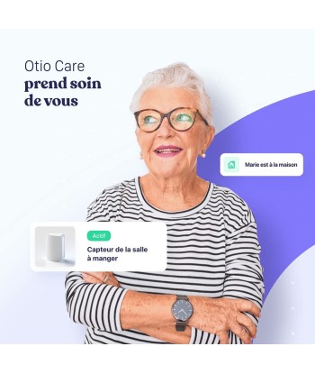 Solution Connectee Aide Domicile Telebienveillance Pour Seniors Capteur Presence Pack Serenite le des métaux précieux