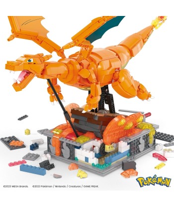 Pokémon Construction Figurine Articulée Authentique Dracaufeu En Mouvement 1663 Pièces 28cm 50-70% off 