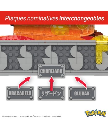 Pokémon Construction Figurine Articulée Authentique Dracaufeu En Mouvement 1663 Pièces 28cm 50-70% off 