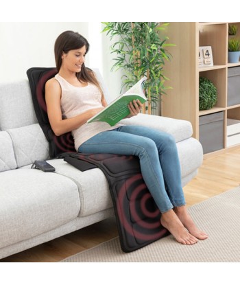 Tapis à 10 moteurs avec télécommande pour massage électrique confortable - Livraison Offerte de l' environnement