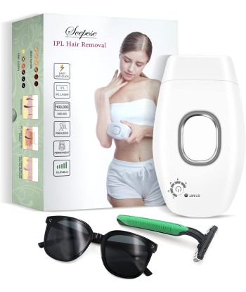 Epilateur Lumiere Pulsée IPL Epilation Definitive Corps Visage Aisselle Jambe Maillot Paris Déstockage Promo