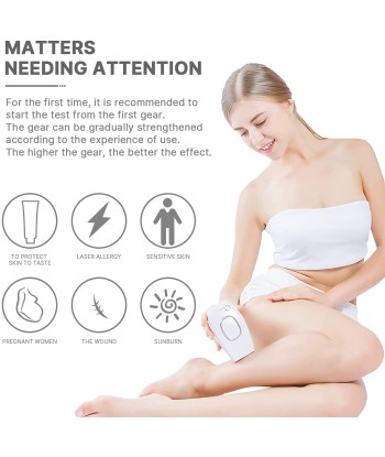 Epilateur Lumiere Pulsée IPL Epilation Definitive Corps Visage Aisselle Jambe Maillot Paris Déstockage Promo