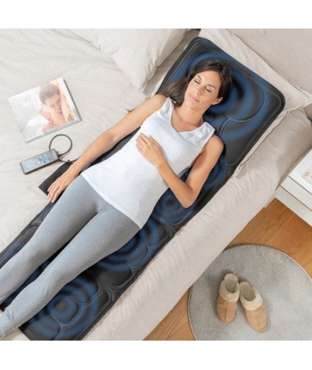 Tapis à 10 moteurs avec télécommande pour massage électrique confortable - Livraison Offerte de l' environnement