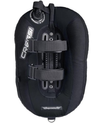 Cressi Aquawing BCD Gilet Stabilisateur pour Plongée Unisex-Adult Taille Unique de XS/XL NOIR s'inspire de l'anatomie humaine